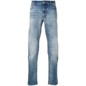 faded slim fit jeans