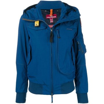 hooded zip-up jacket