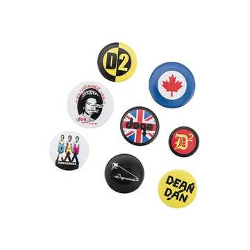 punk pins (set of 8)