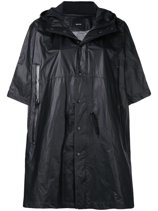 short sleeved hooded raincoat展示图