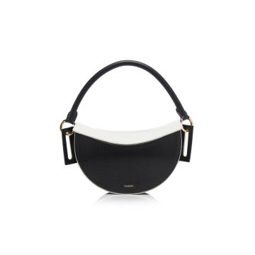 Dip Two-Tone Leather Bag