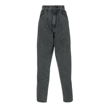 High-Rise Straight-Leg Jeans