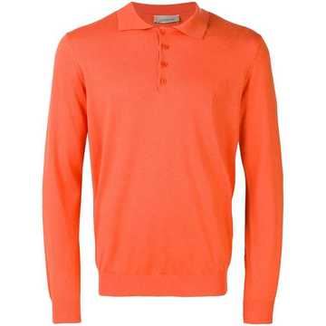 long-sleeve polo shirt