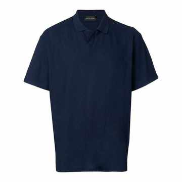 boxy fit polo shirt