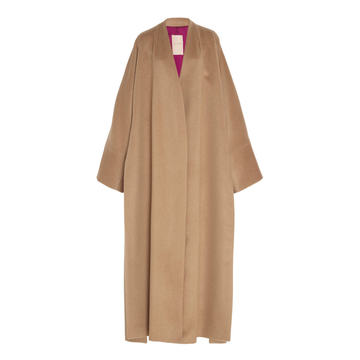 Larisa Kimono Wool-Mohair Coat