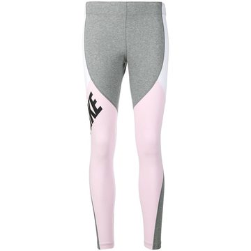 grey and pink performance leggings