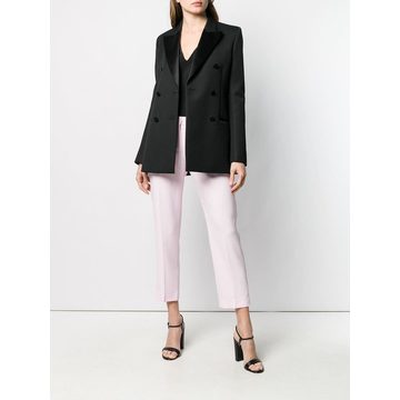 tailored cropped trousers