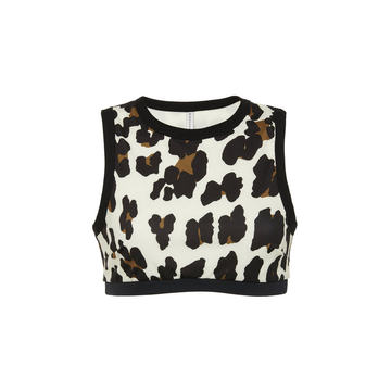 Stacey Leopard-Print Swim Top