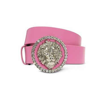 Crystal Lion Buckle Women's Belt