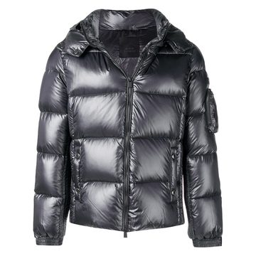 hooded padded jacket