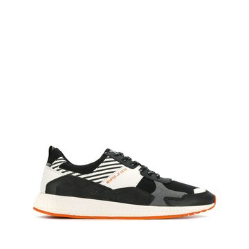 panelled sneakers