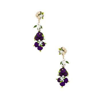 Blueberry Tropics Earrings