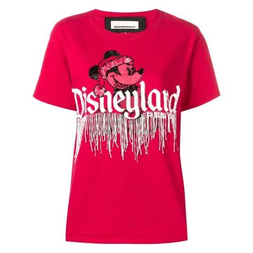 Disneyland印花T恤