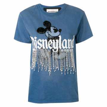 Disneyland印花T恤