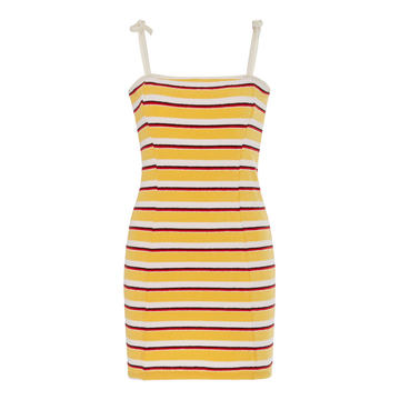 Tweeny Striped Terry Cloth Mini Dress