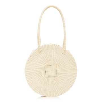 Circular Straw Handbag