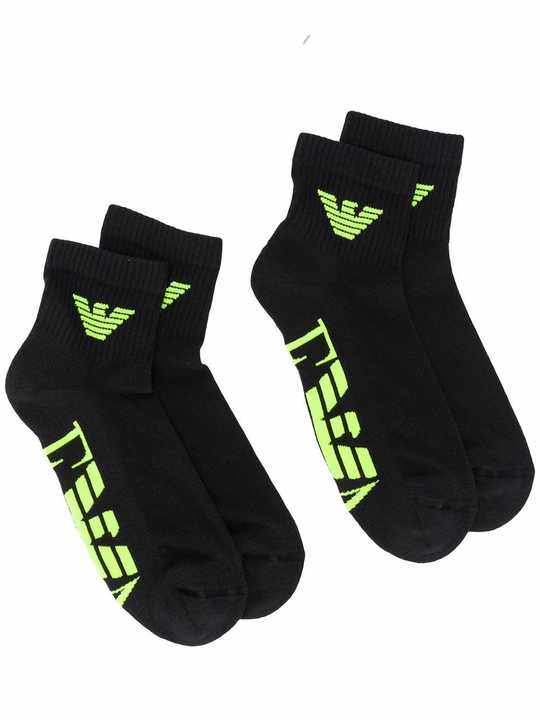 pack of two logo socks展示图