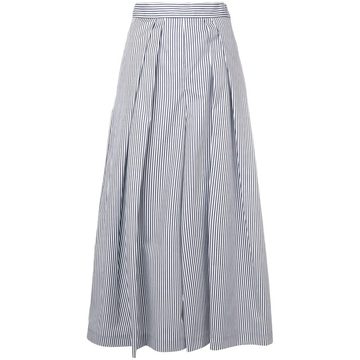 cropped wide leg trousers