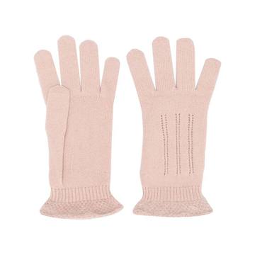 knitted gloves