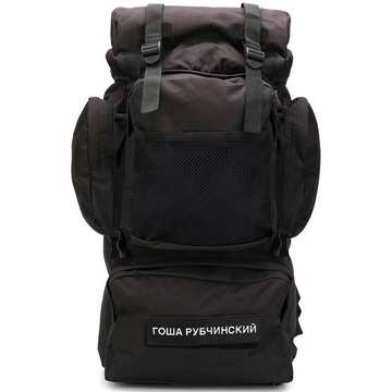 large logo backpack