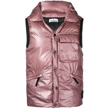 sleeveless padded jacket