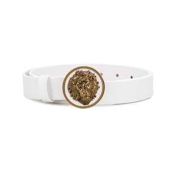 Lion embellished belt