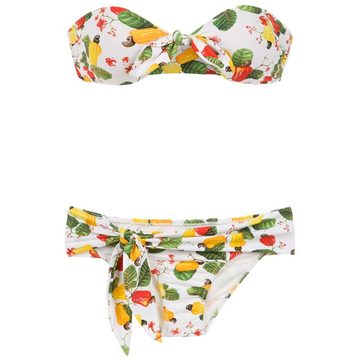 Cajueiro printed bikini set