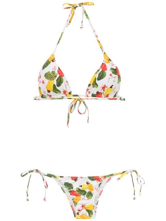 printed Cajueiro bikini set展示图