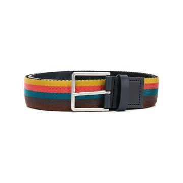 Artist Stripe webbing belt