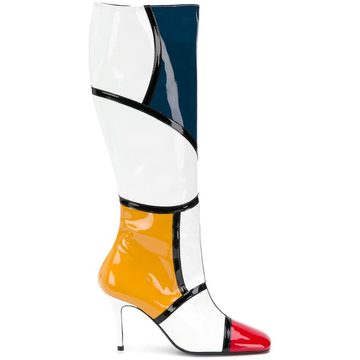 color block boots