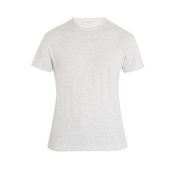 Bysapick crew-neck cotton T-shirt