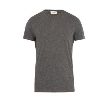 Jacksonville V-neck cotton-blend T-shirt
