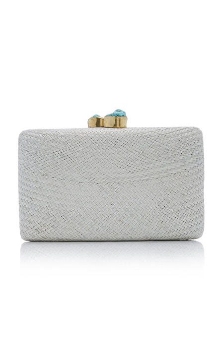 Jen Clutch with Turquoise Stone展示图