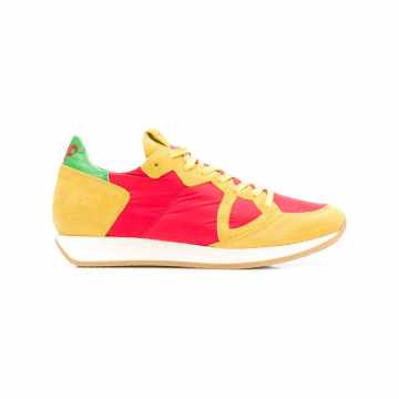 color blocked sneakers