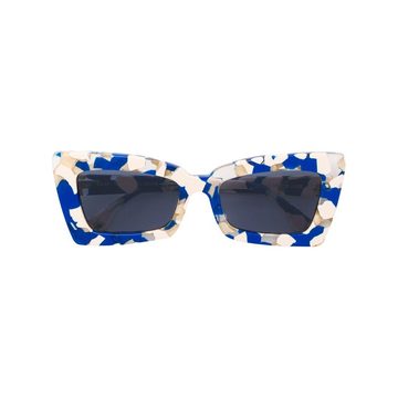 square printed sunglasses