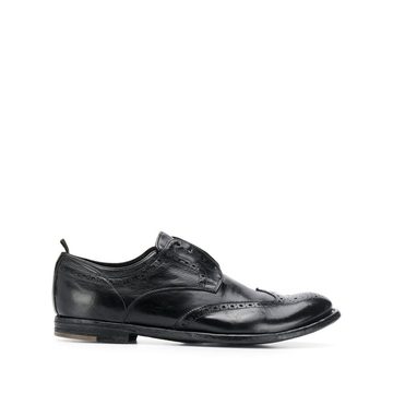 Archive laceless Oxford shoes