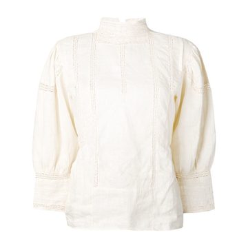 broderie anglaise blouse