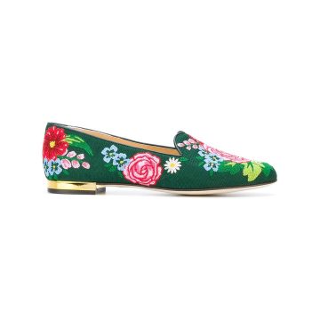 花卉乐福鞋