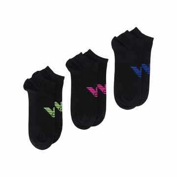 pack of three logo socks