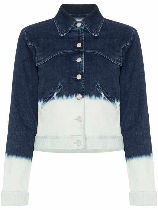 Lex dip-dye denim jacket展示图