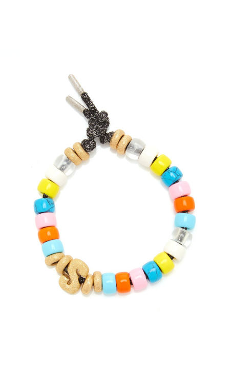 Single Initial Forte Beads Bracelet展示图