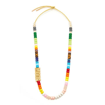 Four Initial Forte Bead Necklace