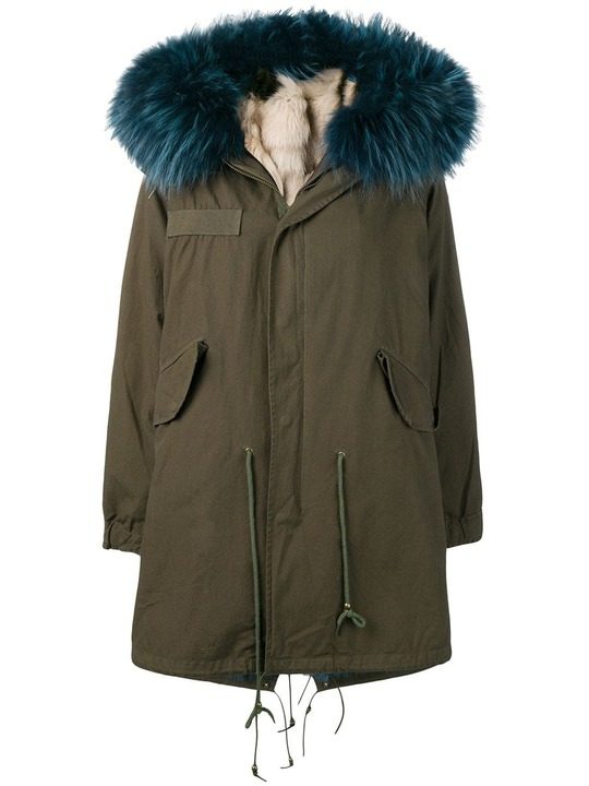 fox fur parka coat展示图