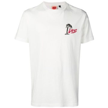 logo print T-shirt