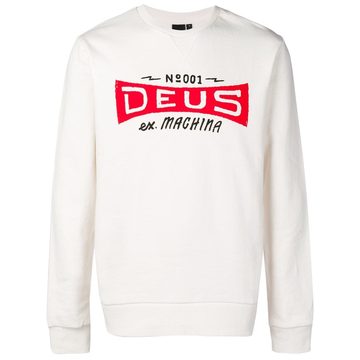 logo print sweatshirt