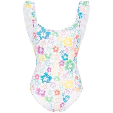 Vienna floral ruffled swimsuit