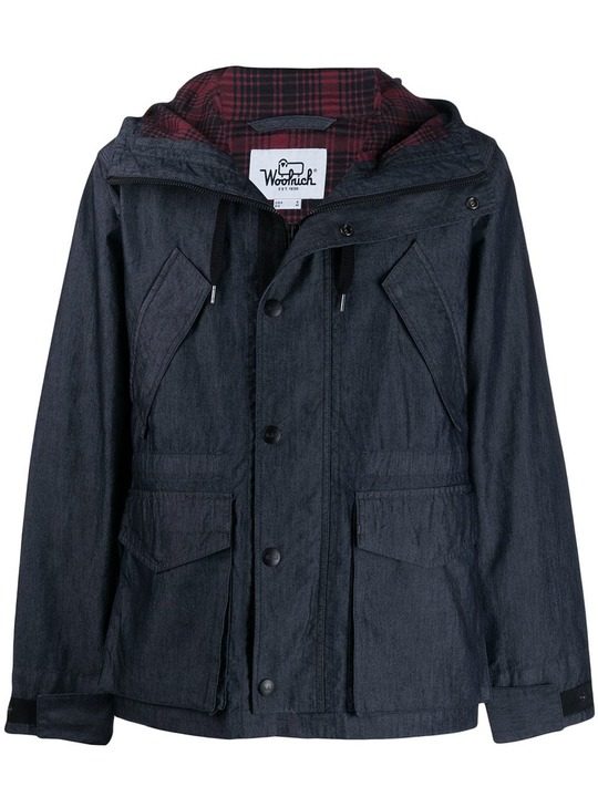 hooded denim jacket展示图