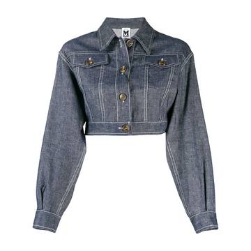 cropped denim jacket