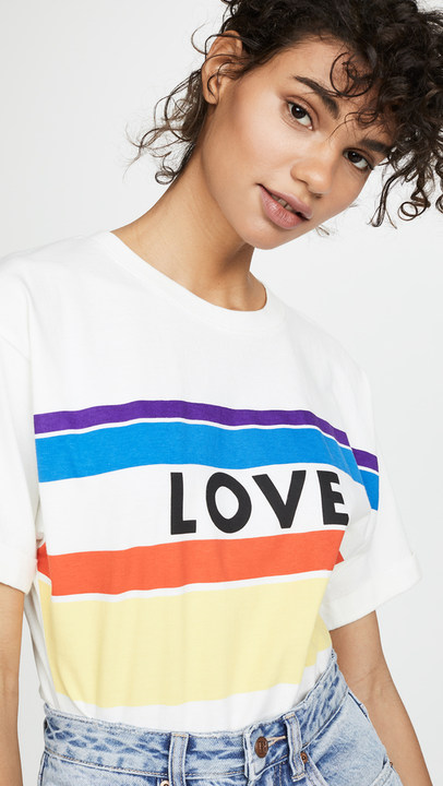 Love Stripe Cydney T 恤展示图