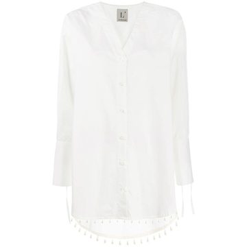 pearl drop blouse